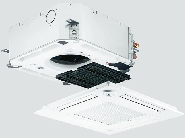 Unità interna a Cassetta a 4 vie PLFY-P VFM-E1 | MITSUBISHI ELECTRIC